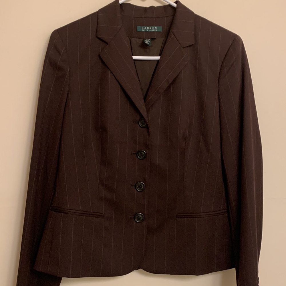NWT🌼 Ralph Lauren Brown Blazer